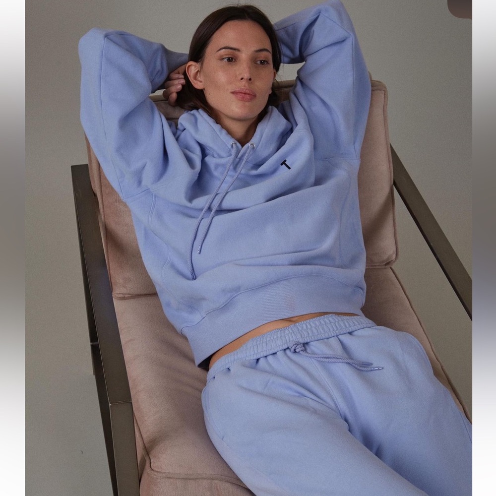 Thakoon dusty blue joggers and hoodie bundle